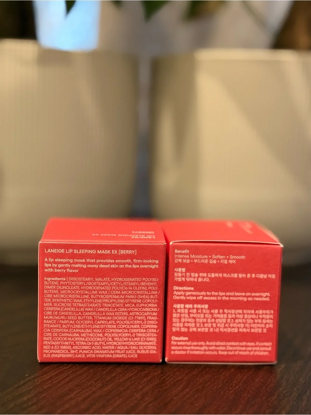 LANEIGE Lip Sleeping Mask EX Berry – Duo Set of 2 (20g Each) 💖✨